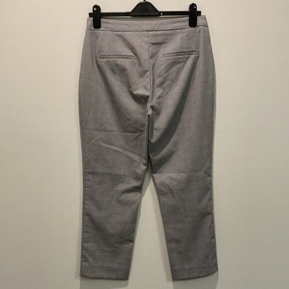 Zara Grey Plaid Ankle Pants - Picture 5 of 13